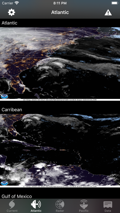 NOAA Hurricane Center Screenshot 5