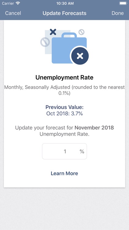 FREDcast Forecasting Game