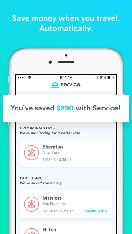 Service: travel and save money screenshot-0