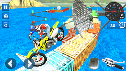 Motorbike-impossible Tracks 3D screenshot 3