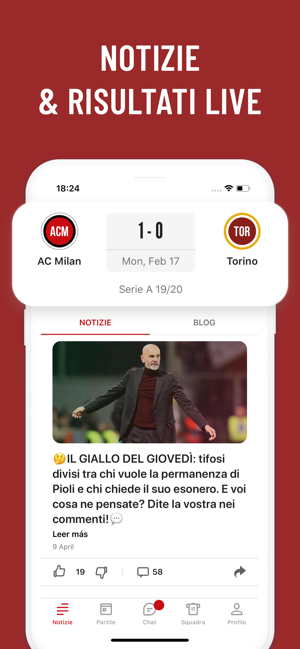 Rossoneri Live: no ufficiale(圖2)-速報App