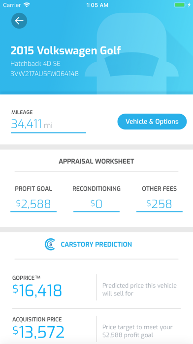 CarStory Appraise screenshot 2