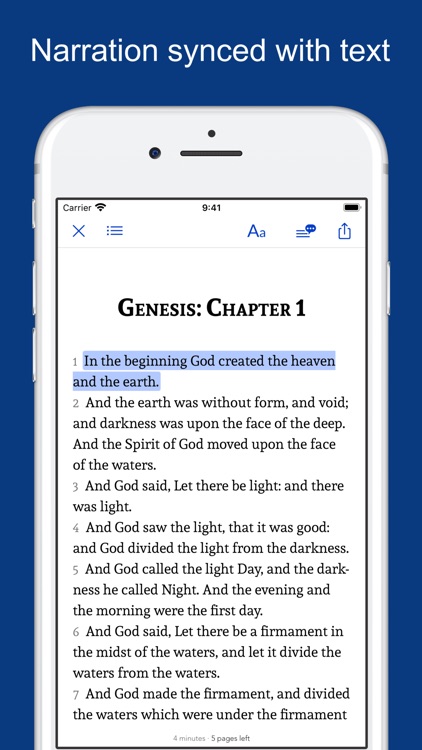 Read-along Bible screenshot-6