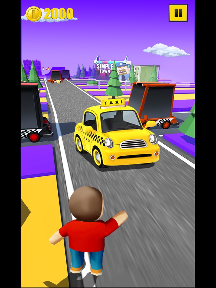 Traffic Taxi Run Game 2019