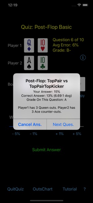 Hold'em Odds Quizzer(圖3)-速報App