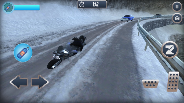 Heavy Snow Fast Biking Tour screenshot-4