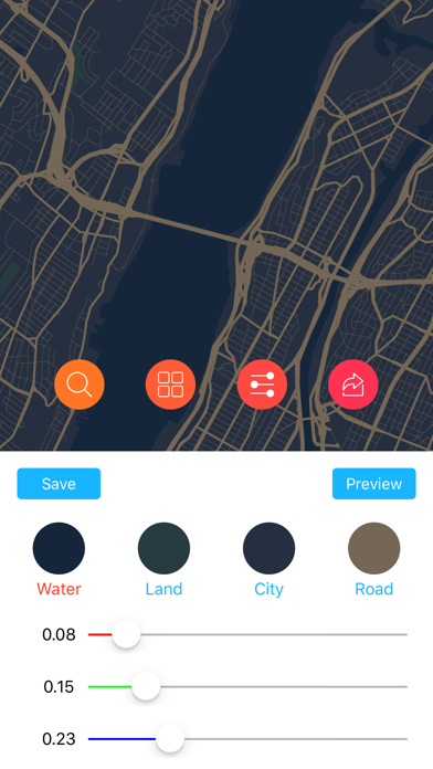 ArtMap - Make wallpaper by map screenshot 4