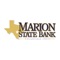 Start banking wherever you are with Marion St Bk Tx for iPad