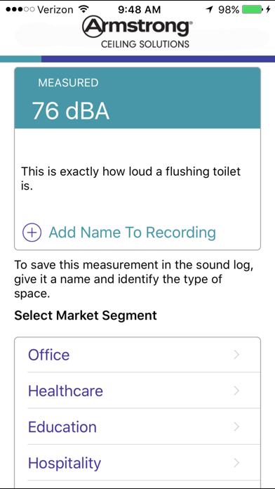 How to cancel & delete Armstrong Sound Level Meter from iphone & ipad 3