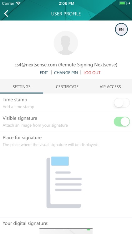 Nextsense Remote Signing screenshot-5
