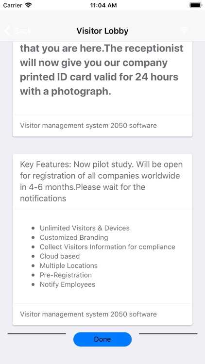Visitor Lobby screenshot-5