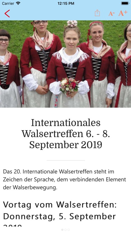Walsertreffen 2019