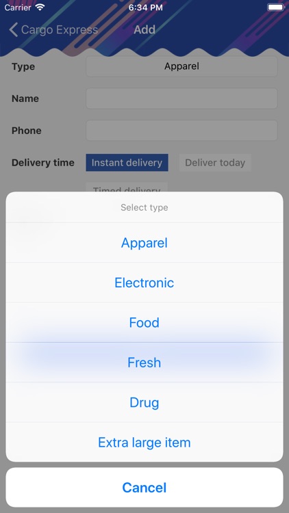 Cargo Express-On Time