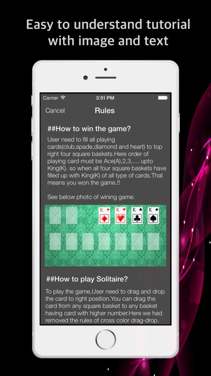 Solitaire Easy Playing Card screenshot-3