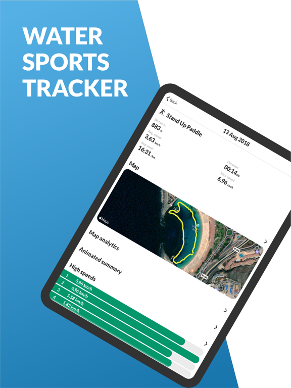 Watersports Tracker screenshot