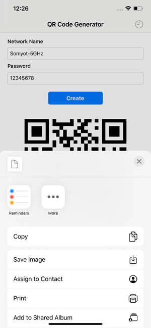 QR Code Generator For iPhone(圖3)-速報App