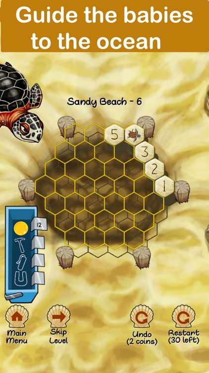 Sea Turtle Rescue Puzzle Game