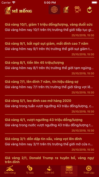 Vàng Mi Hồng screenshot-3