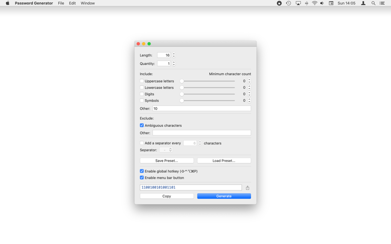 Password Generator. screenshot 4