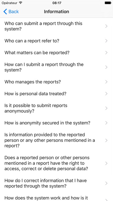 Grundfos Whistleblower System screenshot 4