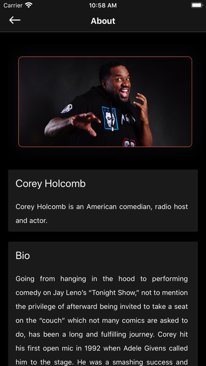 Corey Holcomb 5150 Show screenshot-3