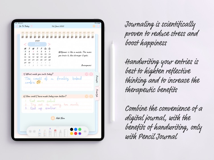 Pencil Journal - Digital Diary
