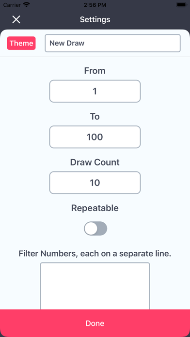 How to cancel & delete Lucky Draw - Random Picker from iphone & ipad 4