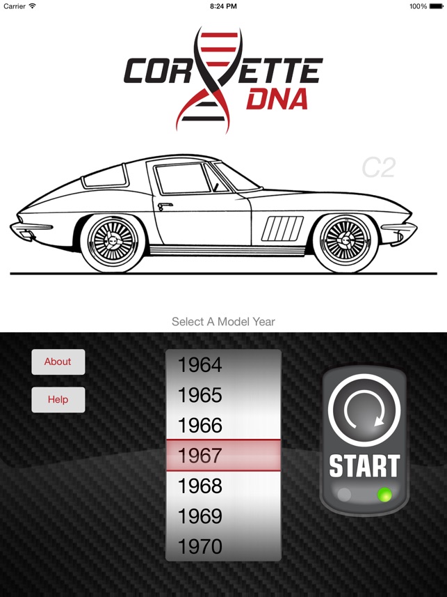 CorvetteDNA for iPad