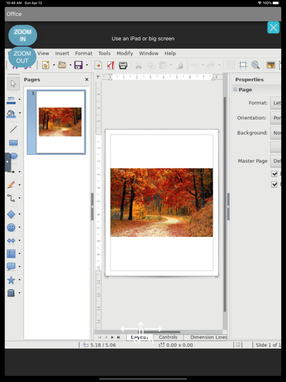 OffiDraw graphics editor screenshot 4