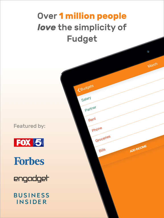 Fudget: Budget Planner Trackerのおすすめ画像1