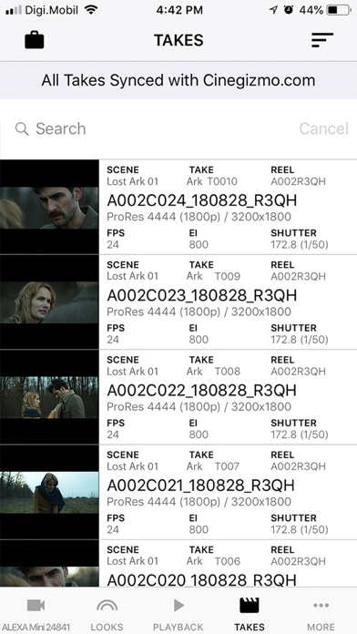 CineControl for ARRI screenshot 2