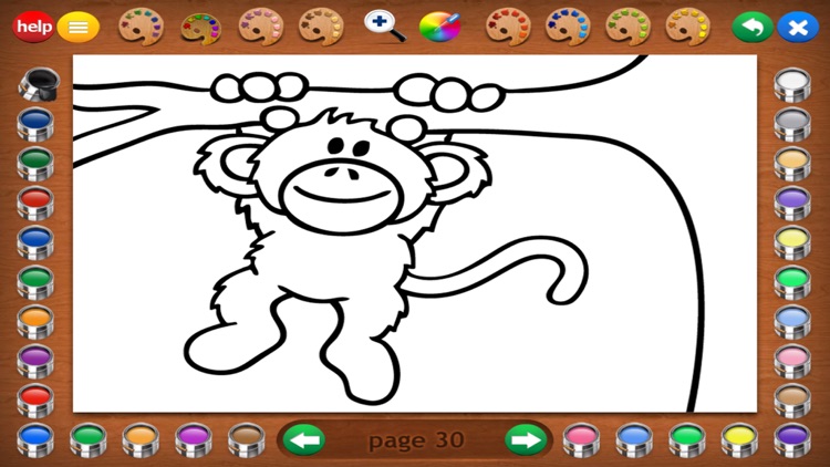 Coloring Book Baby Animals screenshot-8