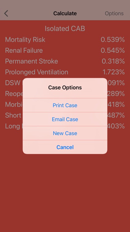 Adult Cardiac Surgery Risk screenshot-5