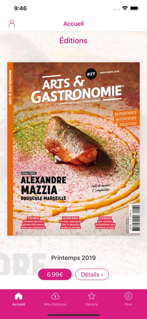 Arts & Gastronomie Magazine(圖1)-速報App