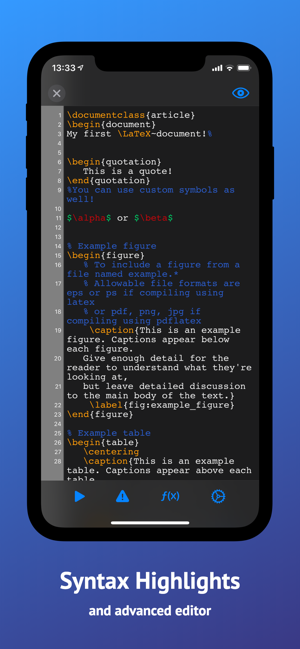 LaTeX Editor Tex Pro(圖2)-速報App