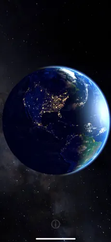 Imágen 8 3D Earth ° previsión tiempo iphone