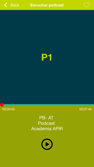 Podcast APIR screenshot 3