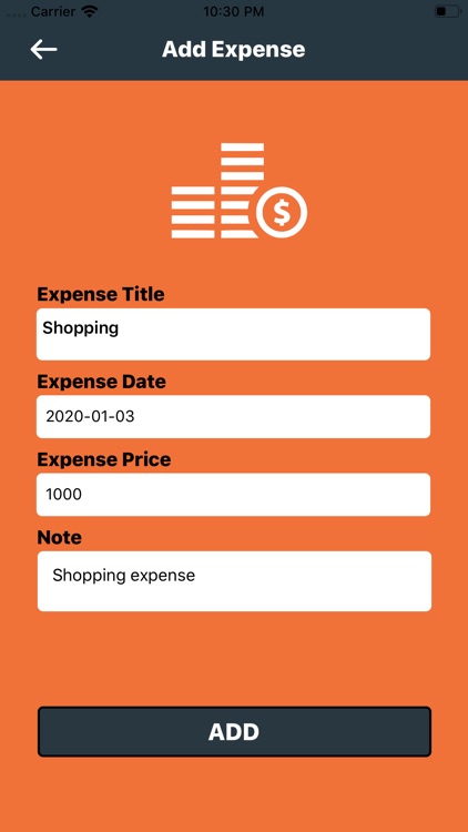 MyDayExpense screenshot-4