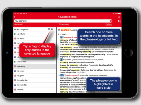 Dizionario Inglese Hoepli screenshot 3