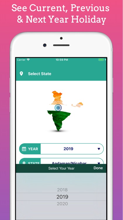 Govt Holiday India 2019 screenshot-3