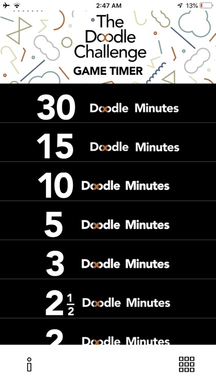 The Doodle Challenge Timer