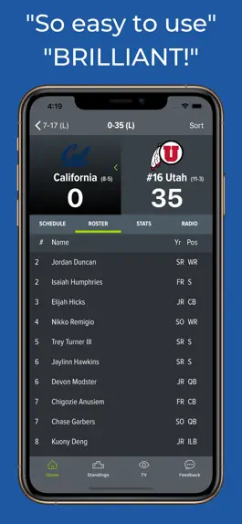 Game screenshot California Cal Football App hack