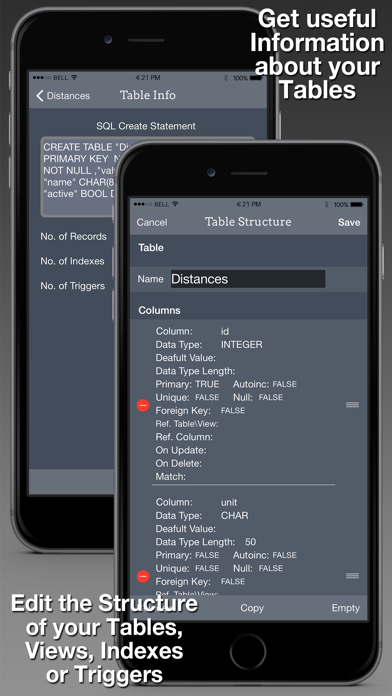 How to cancel & delete SQLed - SQL Database Manager from iphone & ipad 3