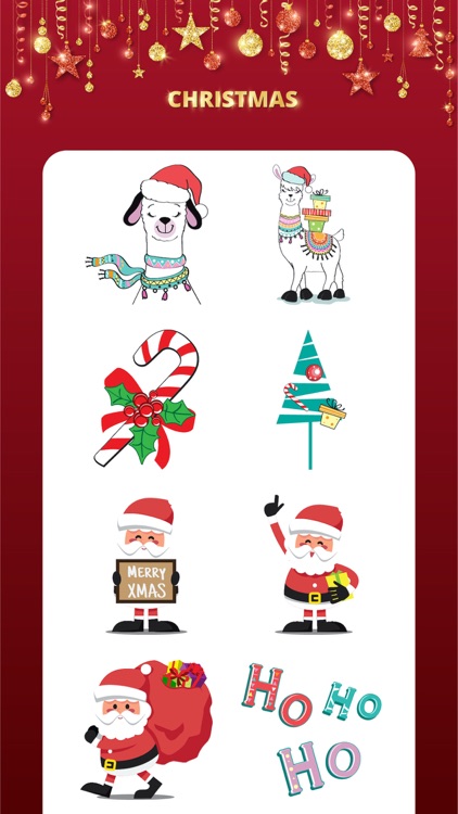 120+ ChristmasParty Stickers screenshot-5