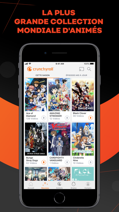 Crunchyroll pour PC - Télécharger gratuitement pour Windows 10/8/7/Mac OS