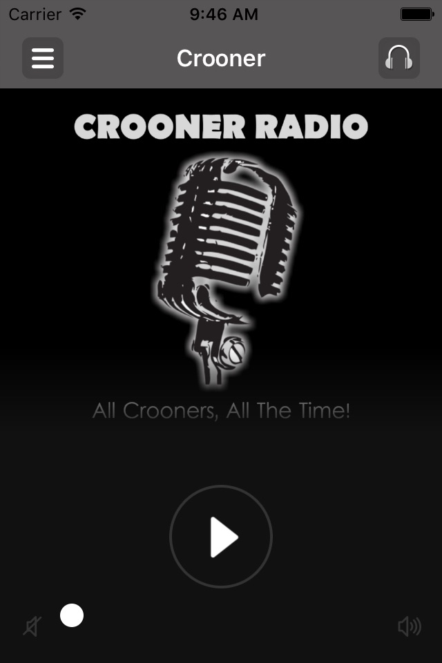 Crooner Radio Online screenshot 2