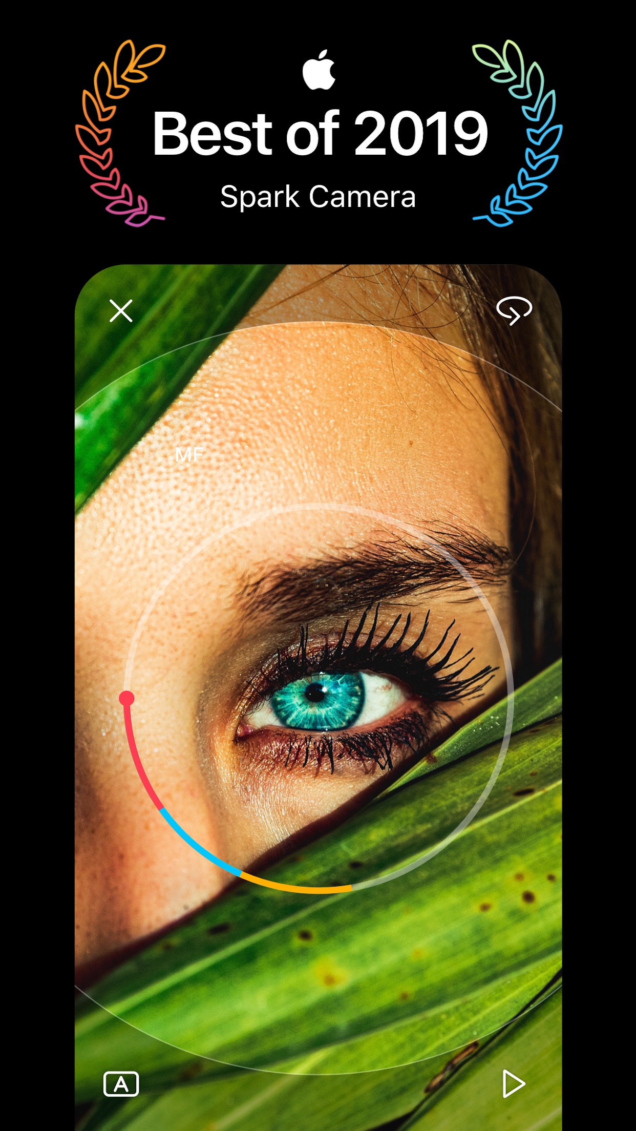 Screenshot do app Spark Camera & Video Editor