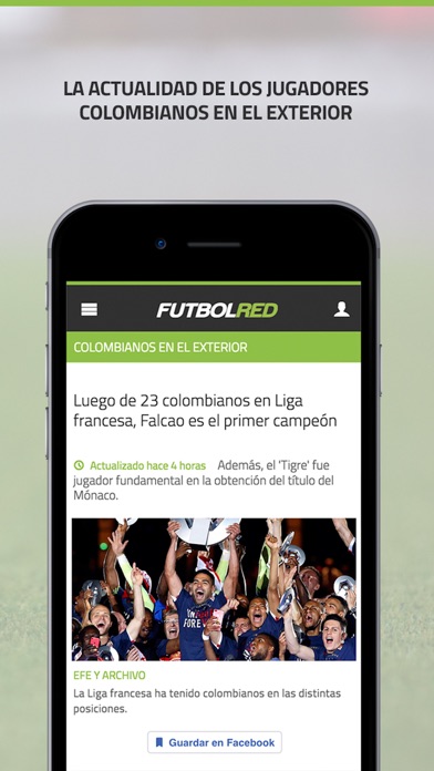 Futbolred screenshot 4