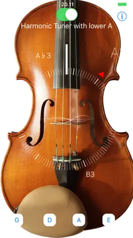 Game screenshot Harmonic Violin Tuner mod apk