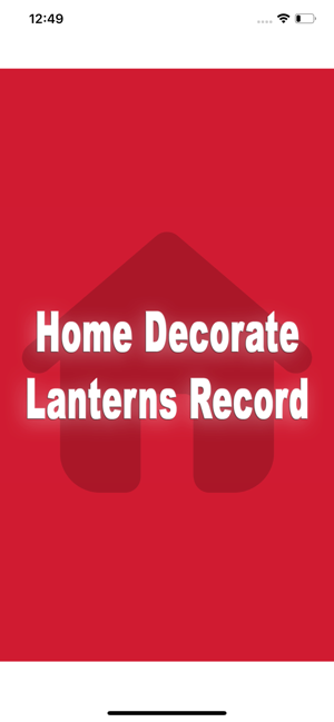 Home Decorate Lanterns Record